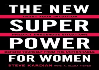 ⭐ DOWNLOAD/PDF ⚡ The New Superpower for Women: Trust Your Intuiti
