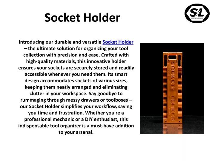 socket holder