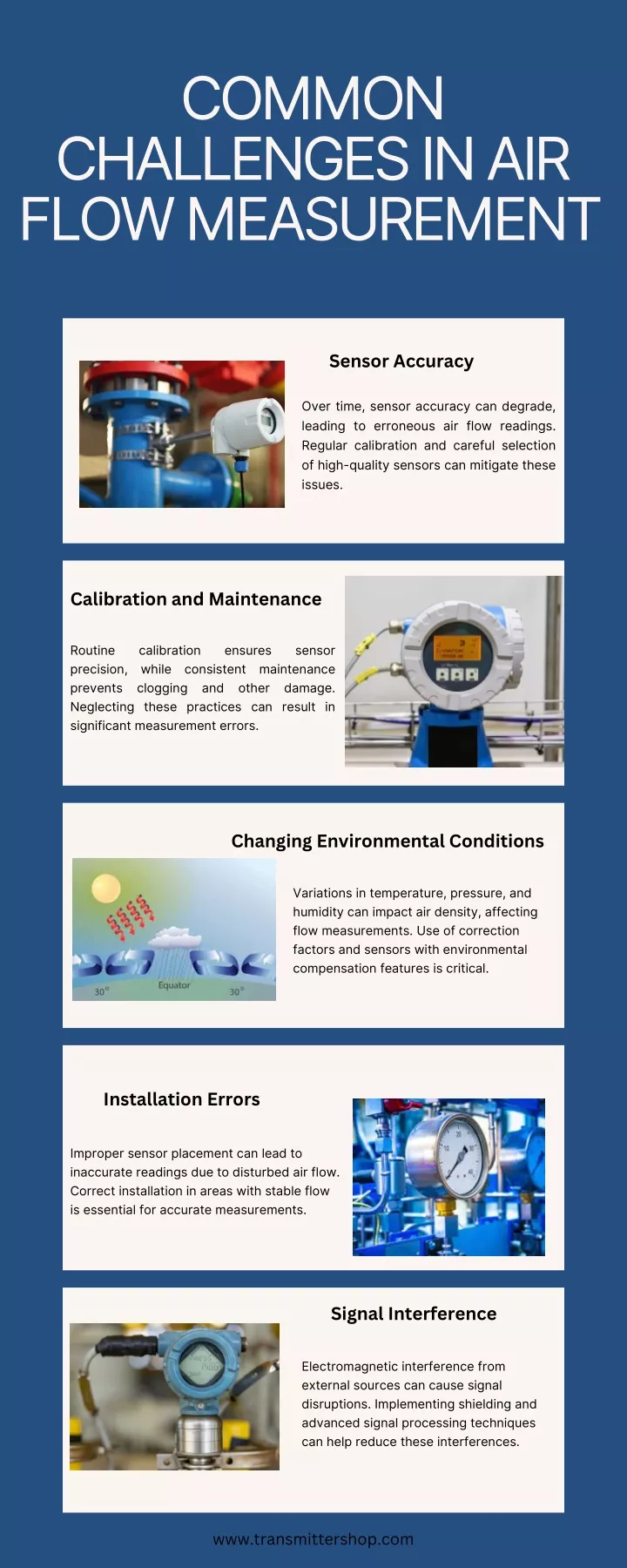 common challenges in air flow measurement