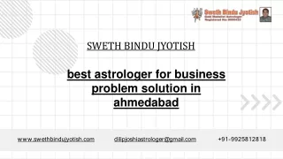 best astrologer for business problem solution in ahmedabad