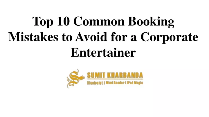 top 10 common booking mistakes to avoid