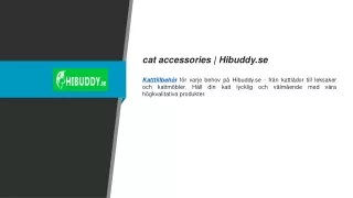 cat accessories    Hibuddy.se