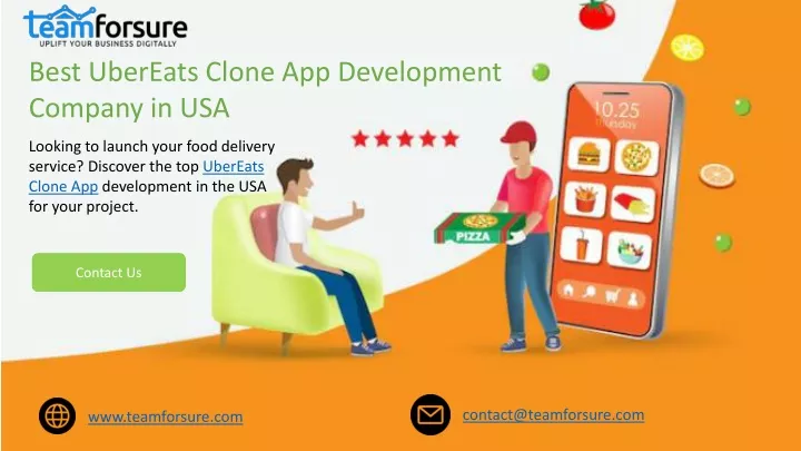 best ubereats clone app development company in usa