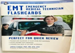 ❤ PDF/READ ⚡  EMT Flashcard  (EMT Test Preparation)