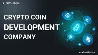 Crypto coin development company