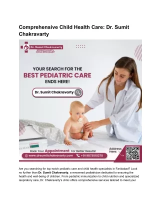 Comprehensive Child Health Care_ Dr
