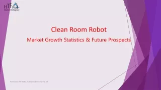 Clean Room Robot Market