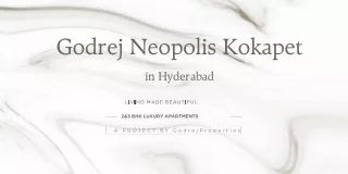 Godrej Neopolis Kokapet Hyderabad E brochure