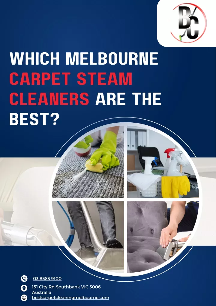 which melbourne carpet steam cleaners are the best