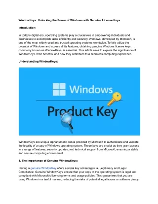 WindowKeys_ Unlocking the Power of Windows with Genuine License Keys (1)