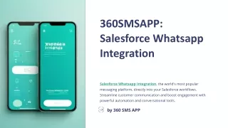 360SMSAPP: Salesforce Whatsapp Integration