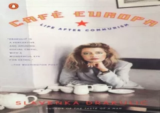 Read ebook [PDF]  Café Europa: Life After Communism