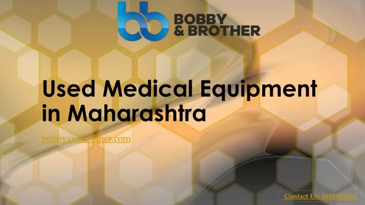 used medical equipment in maharashtra