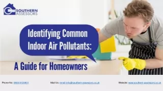 Identifying Common Indoor Air Pollutants: A Guide for Homeowners | UK | London