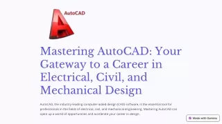 Mastering-AutoCAD-Your-Gateway-to-a-Career-in-Electrical-Civil-and-Mechanical-Design