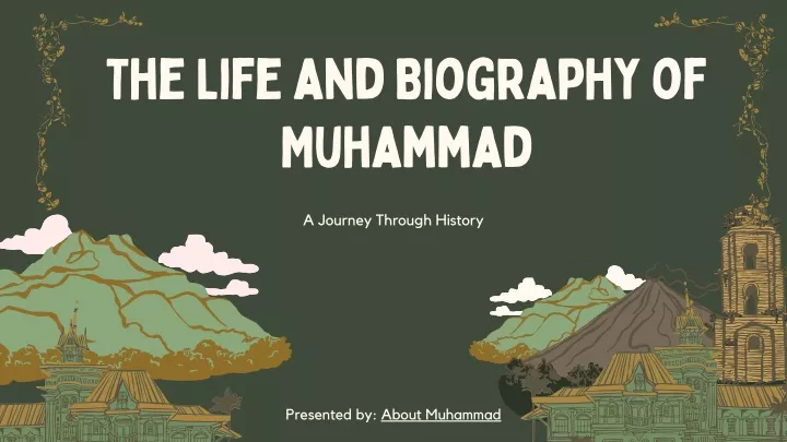 the life and biography of muhammad