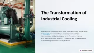 The Transformation of Industrial Cooling