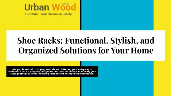 shoe racks functional stylish and organized