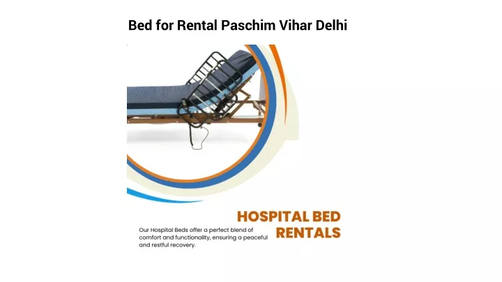 bed for rental paschim vihar delhi