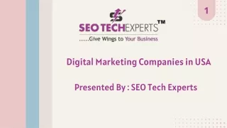 Best Digital Marketing Companies USA