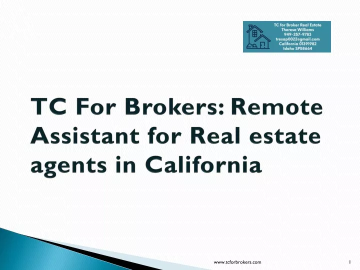 www tcforbrokers com