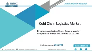 Cold Chain Logistics Industry Share, Growth Analysis 2023-2032