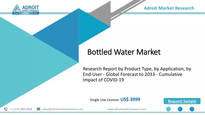 bottled water market