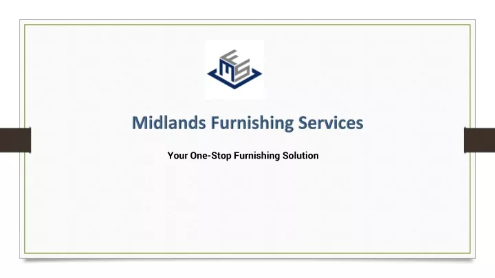 midlands furnishing services