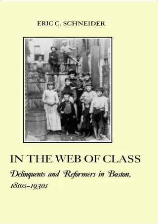 ❤[READ]❤ In the Web of Class: Delinquents and Reformers in Boston, 1810s-1930s (The