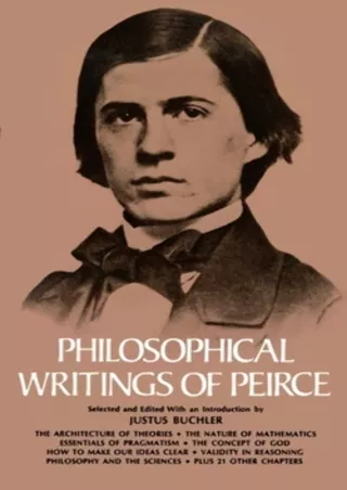 PDF_⚡ Philosophical Writings of Peirce