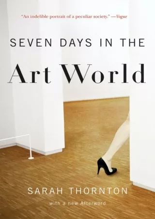 PDF_⚡ Seven Days in the Art World