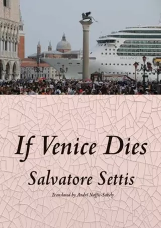 PDF_⚡ If Venice Dies