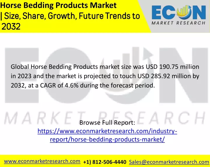 horse bedding products market size share growth