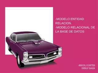 modelo entidad relacion modelo relacional