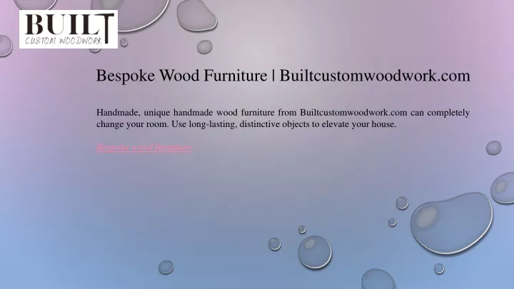 bespoke wood furniture builtcustomwoodwork com