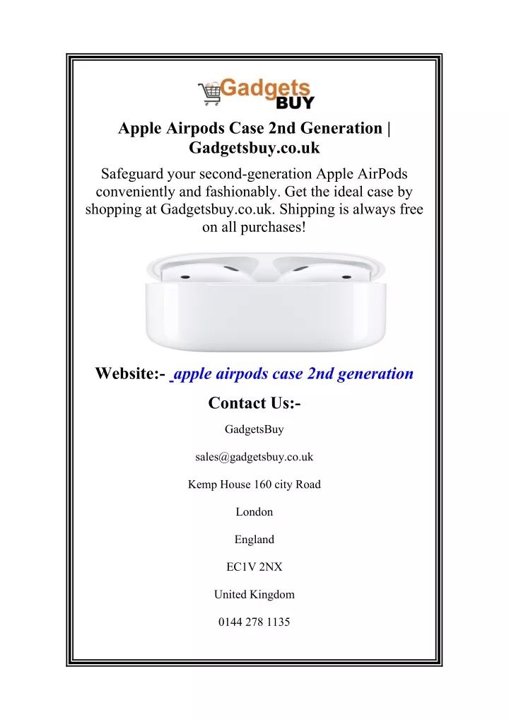 apple airpods case 2nd generation gadgetsbuy co uk
