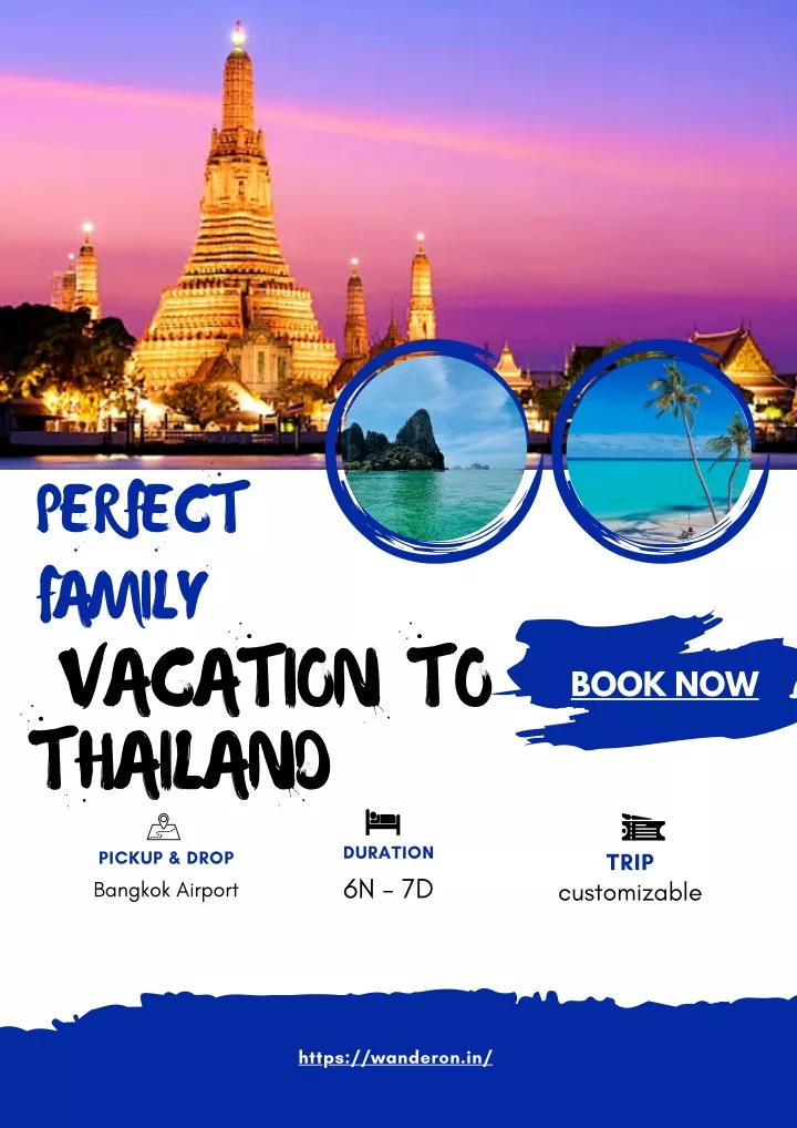 perfect family vacation to thailand