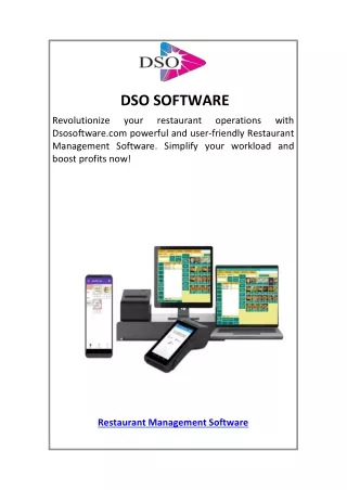 DSO SOFTWARE 1