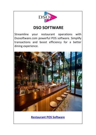 DSO SOFTWARE 3