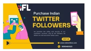 Purchase Indian Twitter Followers - IndianLikes