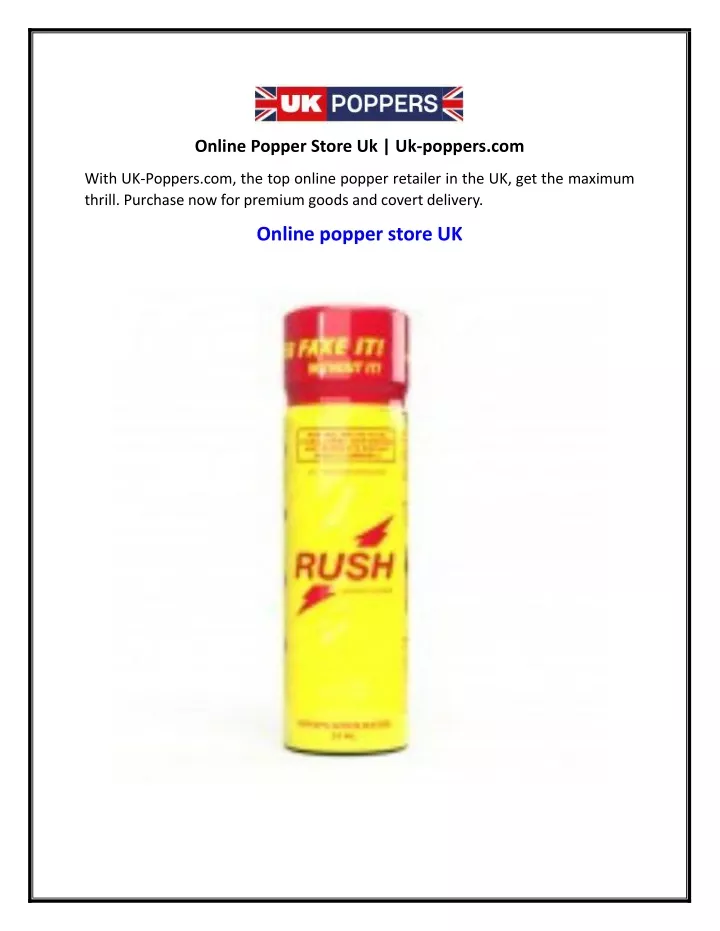 online popper store uk uk poppers com