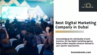 Best Digital Marketing Company in Dubai