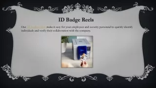 ID Badge Reels