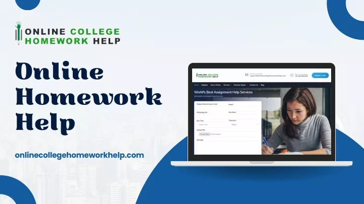 online homework help