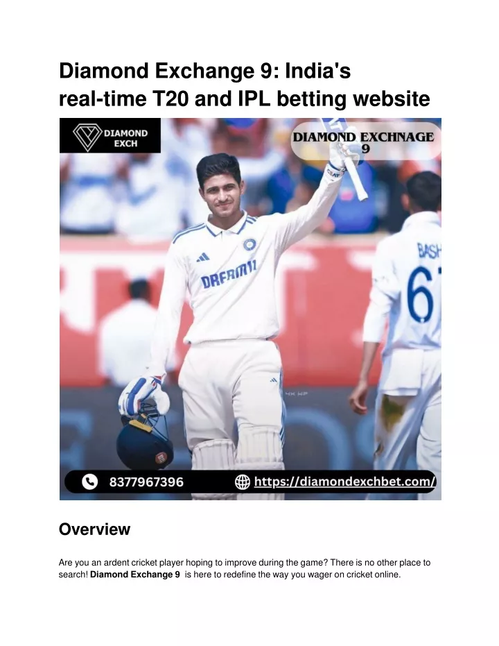 diamond exchange 9 india s real time t20 and ipl betting website