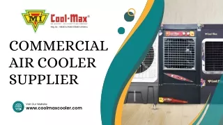 Best Commercial Air Cooler Supplier in India