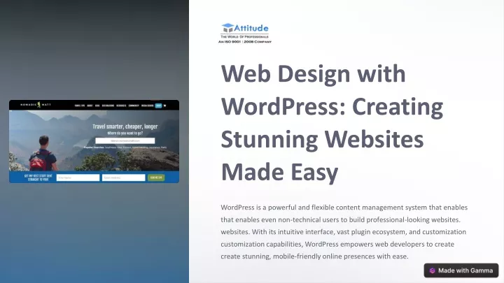 web design with wordpress creating stunning