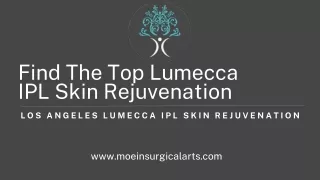 Find The Top Lumecca IPL Skin Rejuvenation