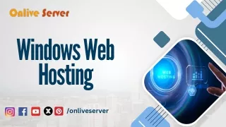 Title: Premium Windows Web Hosting Solutions by Onlive Server