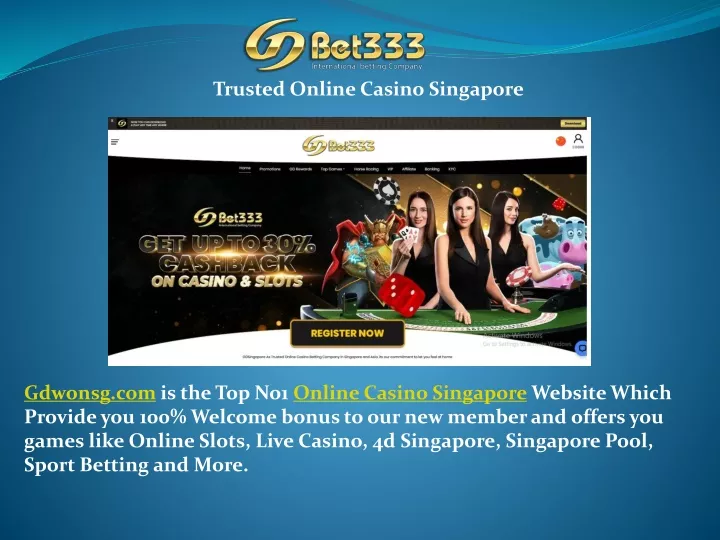 trusted online casino singapore